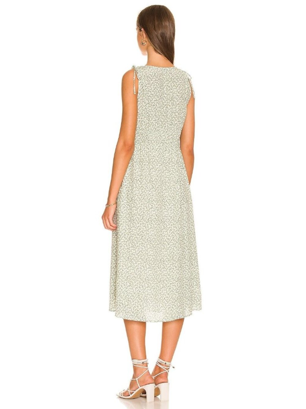Rails Constantine Midi Dress in Green Garden Floral - Picture 3 of 3